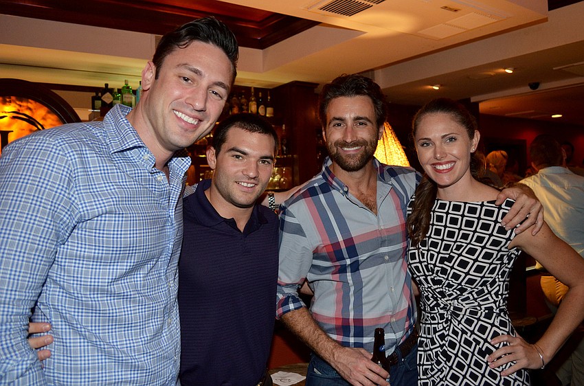 Daniel Volz, Brad Nocek, Brenton Coud and Jacqueline Abney