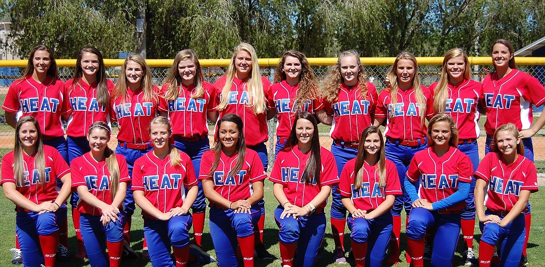 The Sarasota Heat 16U softball team will compete in the ASA National Championships July 26 through Aug. 2, in Chattanooga, Tenn.