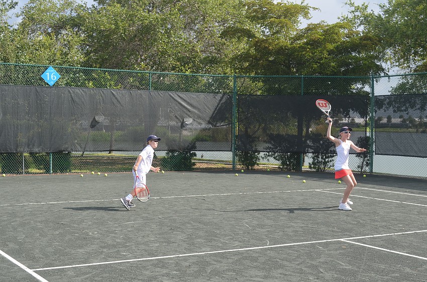 Max Pasold, 9, with sister, Alexia, 11