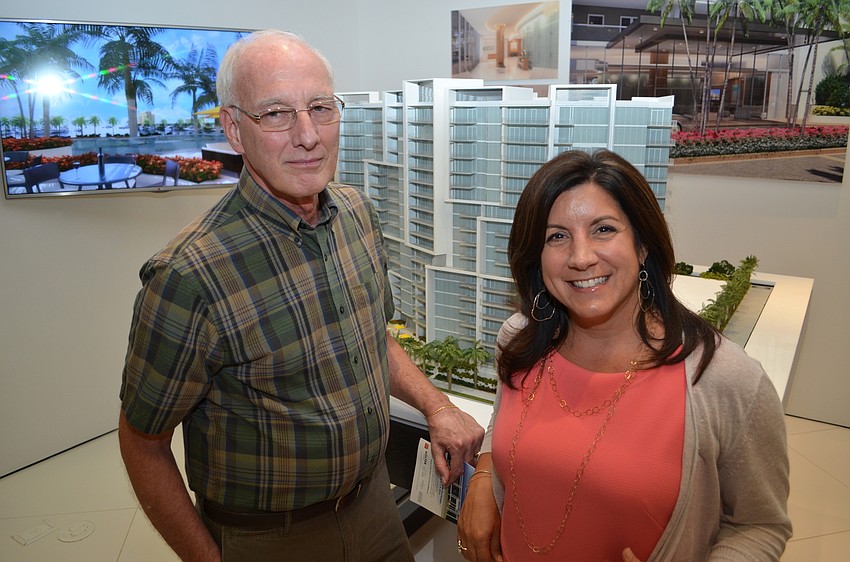 Dan Beswick and Georgia Kopelousos