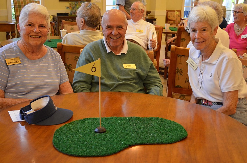 Jean Edmundson with Bob and Lynn White