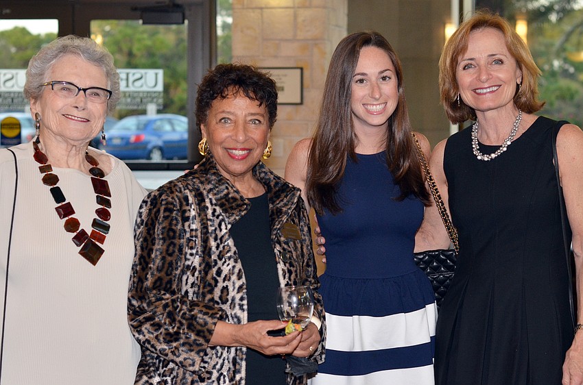 Marilyn Harwell, Carol Buchanan, Sarah Wertheimer and Dr. Maureen Maguire
