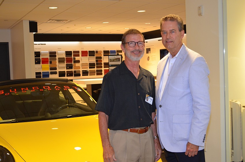 Goodwill Manasota President and CEO Bob Rosinsky and Goodwill North Georgia President Ray Bishop.