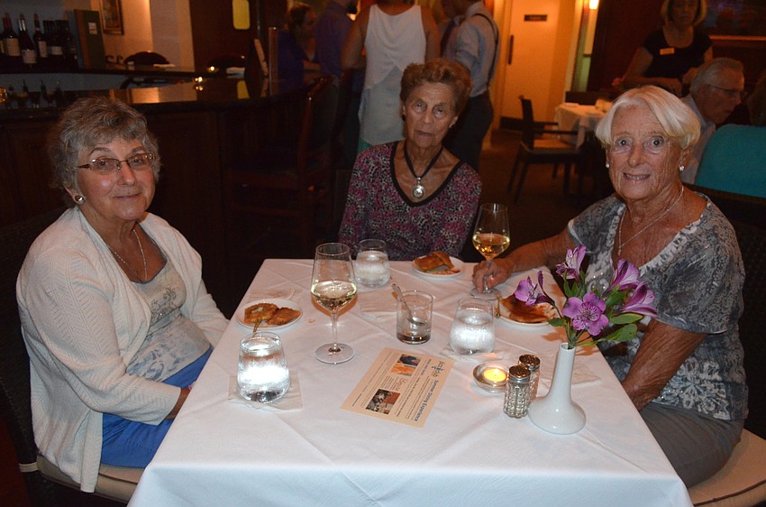 Elizabeth LaFrance, Dottie Pirolli and Patricia Helmuth