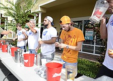 Five contestants battled it out for bragging rights, and $50.