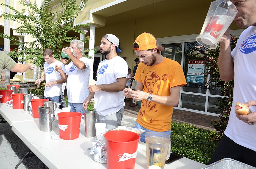 Five contestants battled it out for bragging rights, and $50.