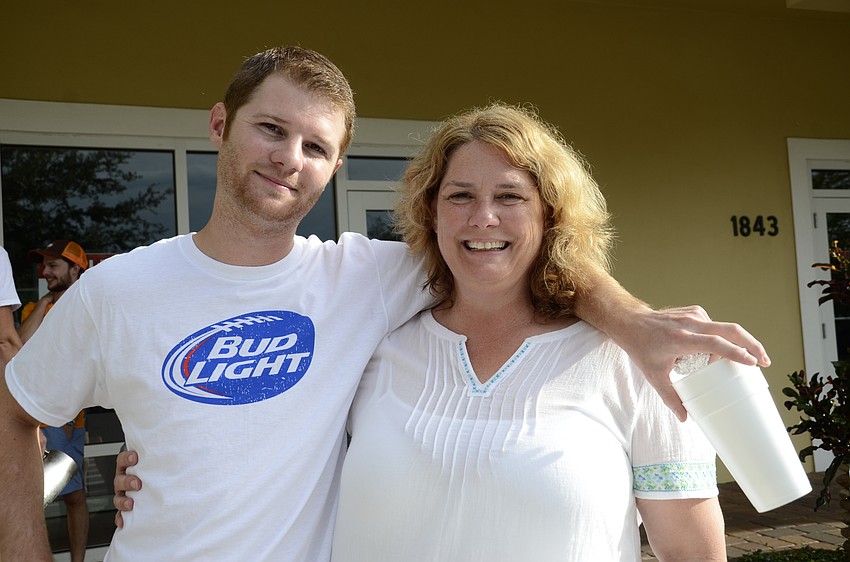 Gail Halmi came to watch her son, Brendan Limbaugh, compete after celebrating his birthday Friday.