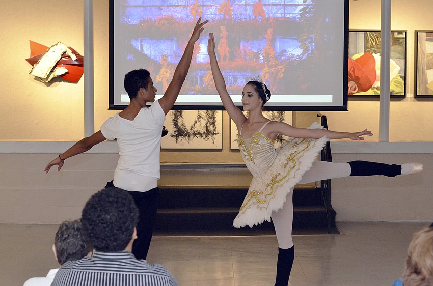 Amanda Perez and Carlos Patricio from the Cuban Ballet