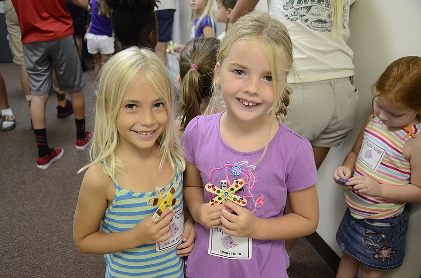 Julianne Beecher and Emma Dunn