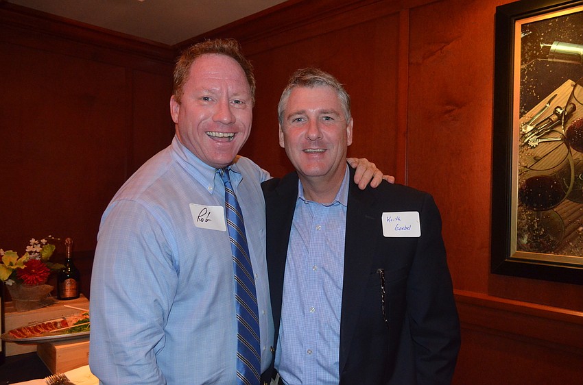 Robert Dinan, of Dinan Realty, and Keith Goebel