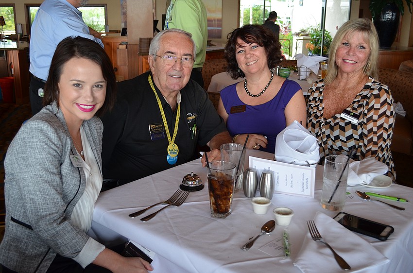 Gigi Kovach, Dr. Bob Leibold, Maria Masucci and Debbie Jennings