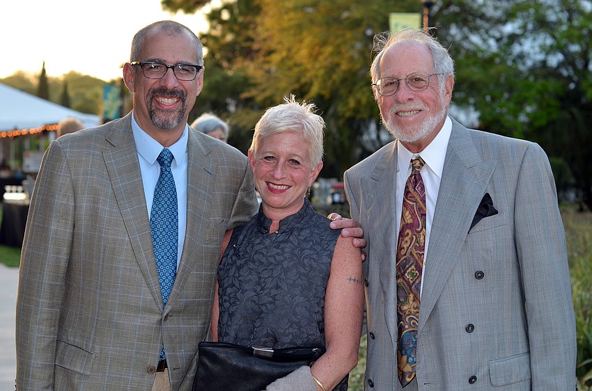 Todd Shapiro with Stacy and Richard Segall