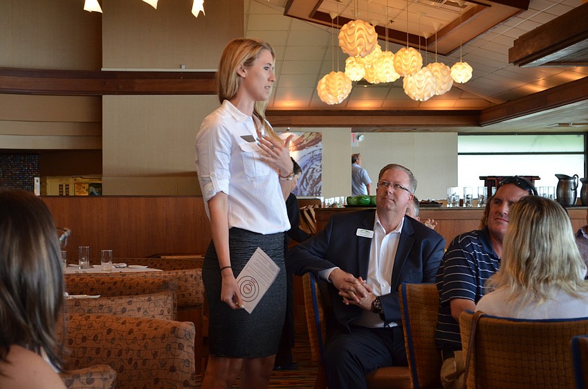 Kristen Fullmer of Comcast Spotlight introduces herself.