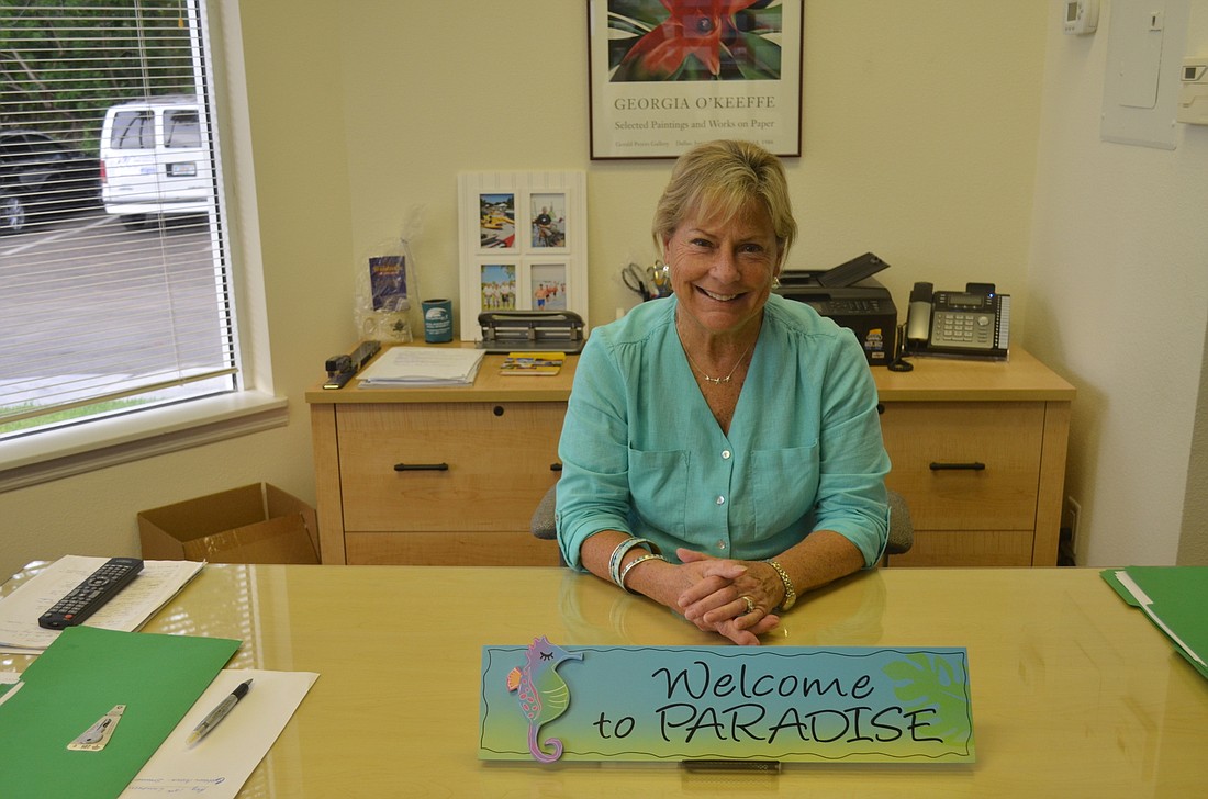 Before coming to Longboat, Gail Loefgren served as mayor of Rochelle, Ill., an experience that helped her prepare for being the face of Longboatâ€™s chamber.