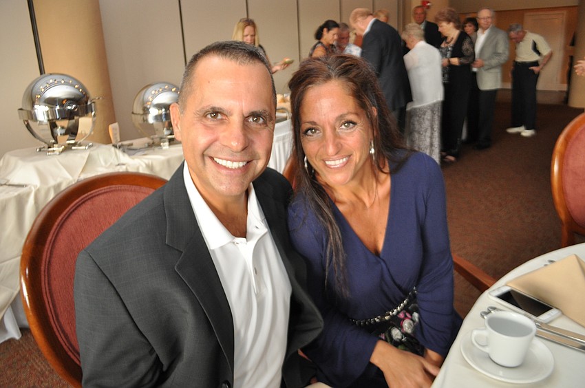 Peter and Teresa Masterson came to watch their daughter, Sophia, perform.