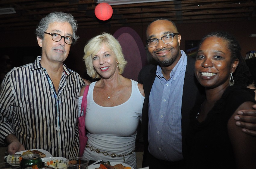 Mike McGinn, Lynn Kirsten, and Thomas and Dorothy Williams