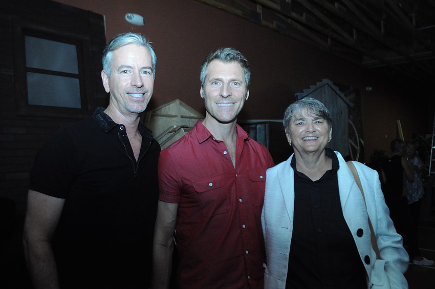 Jim Capazola, James Amato and Mary Eisenbise