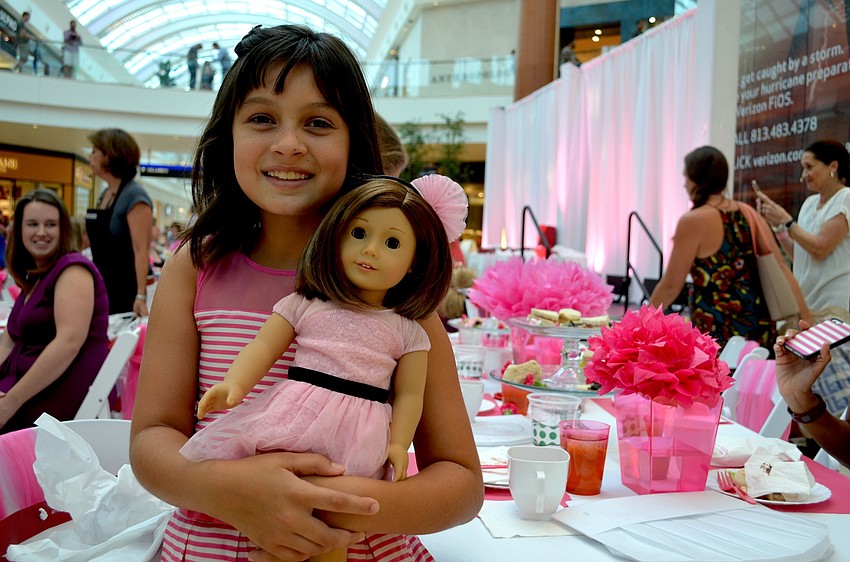 Hannah Wood loves collecting dolls, including her American Girl named Lena.
