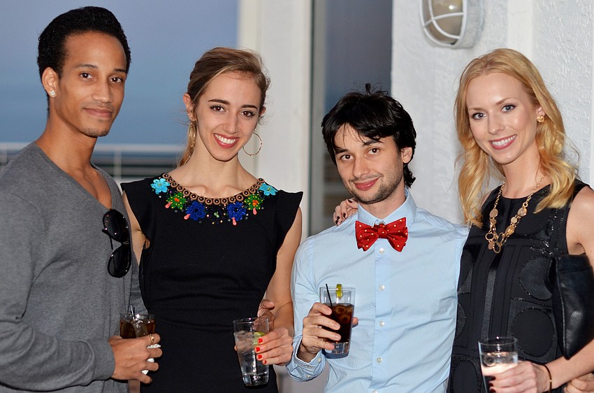 Ricardo Rhodes, Ellen Overstreet, Logan Learned and Victoria Hulland