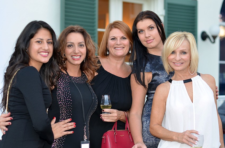 Jennifer Arreguin, Susana Riedel, Mary Beth Flynn, Santa LaBellman and Lulu Soeder