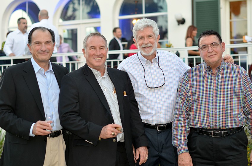 Drew Cervasio, C.J. Fishman, Dennis McGillicuddy and Lou Marinaccio