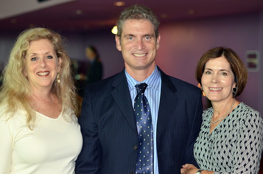 Lynn Elkes, Dr. Dean Sutherland and Marianne Cohen