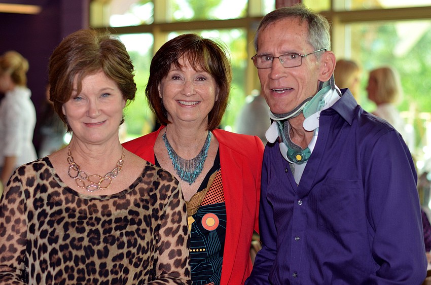 Gayle King, Pat King and Joe Yore