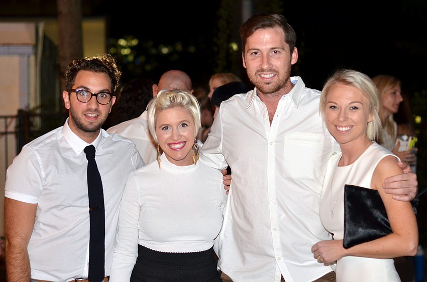 Keith and Annamae Nasewicz with Caleb Jones and Liz Murray