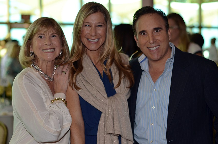 Pat Pantello, Janet Walter and Brian Lipton