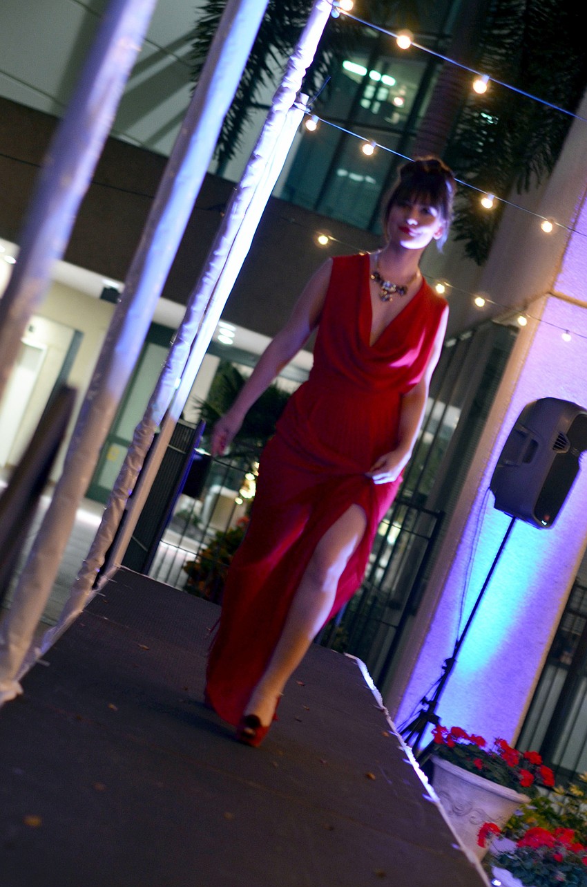 The White Haute Runway Show featured looks from local boutiques and designers.