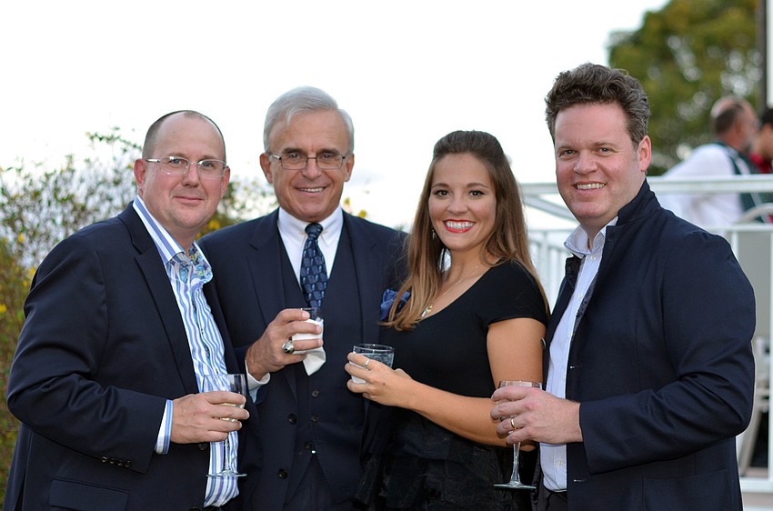 William Silver, Michael Lanza, Lindsay McKean and Michael Fennell