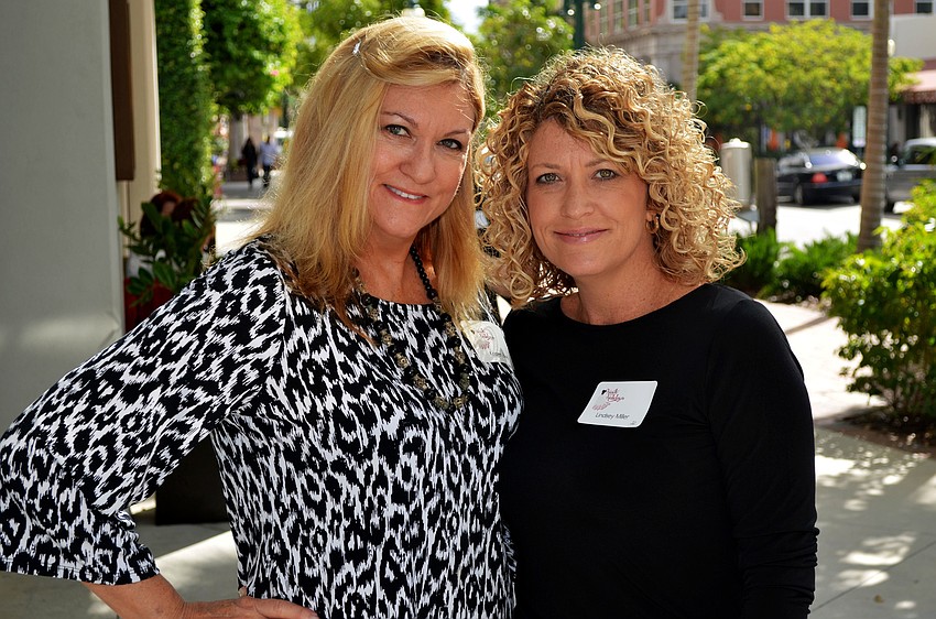 Kristin Elwell and Lindse Miller