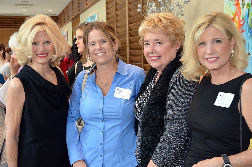 Barb Haskins, Jen King, Mary King and Carol Landers
