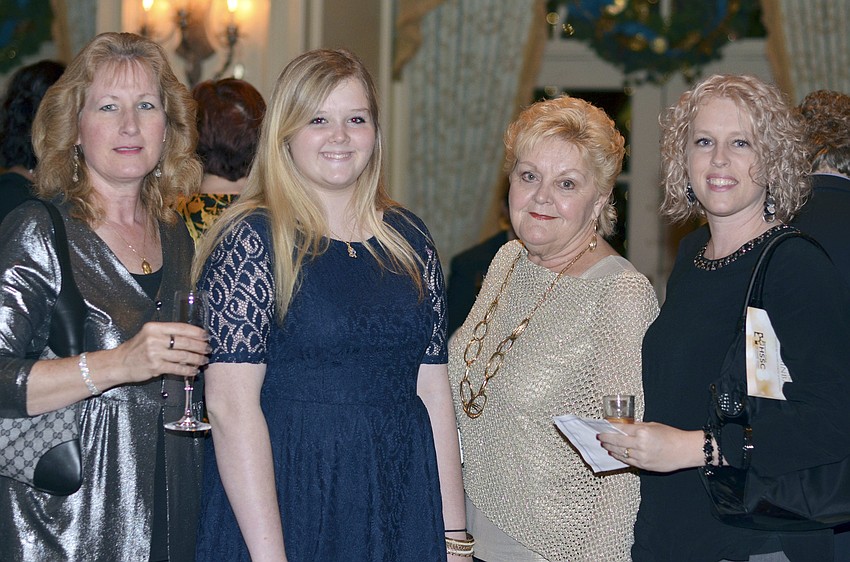 Julie Dejnowski, Lacey Namaka, Judy Lund and Marilee Namaka
