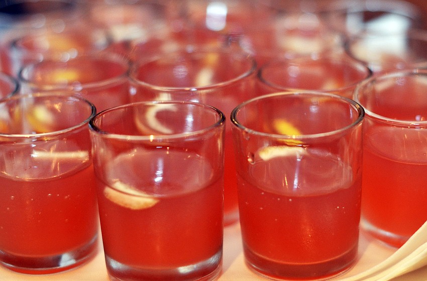 Guests enjoyed signature â€œshot tailsâ€ at the 22nd annual Hot Dogs and Cool Cats â€˜Laugh Your Paws Offâ€™ Gala.