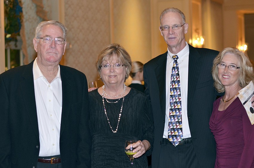 Jerry and Janet Whitehead with Charles and Terri Kirley