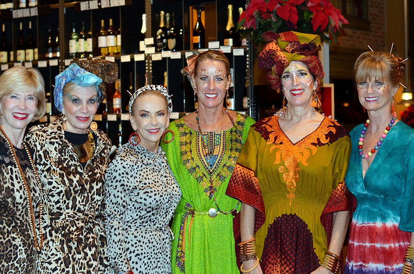 Virginia Montgomery, Hillary Steele, Debbie Hamilton, Beth Self, Lisa Driscoll and Joleen Roskamp