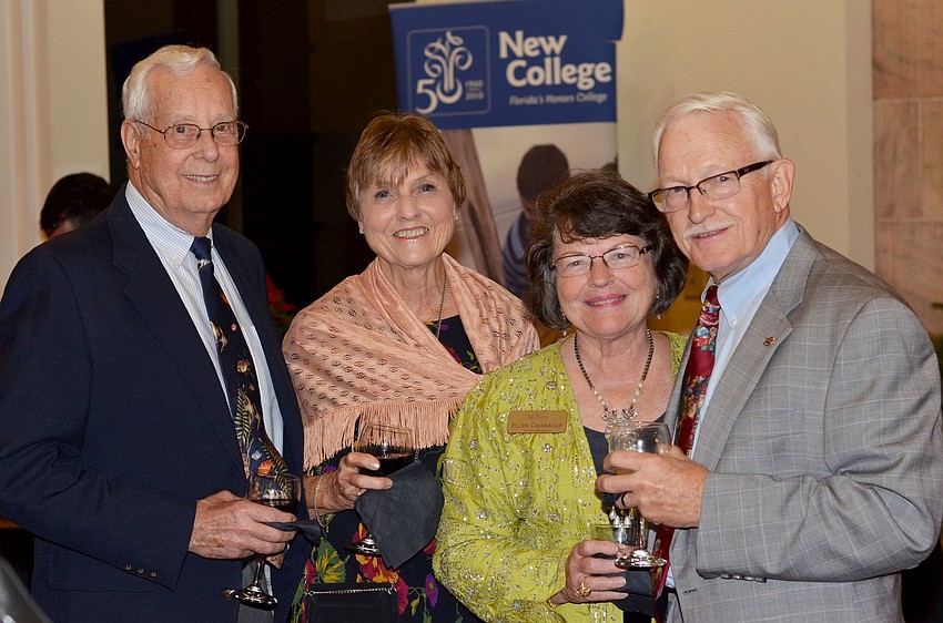 Carl and Roberta Benninghoff with Ellen and John Cavanaugh