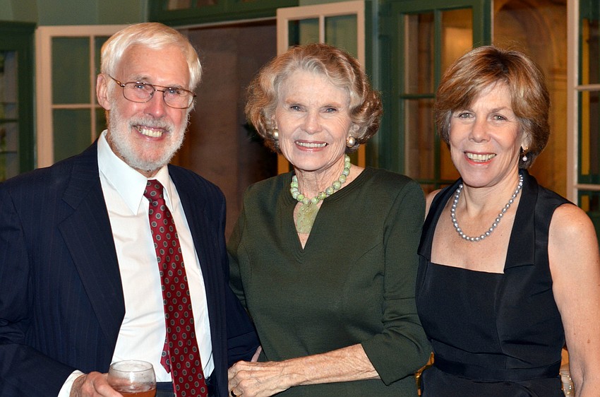 Bill Farmer, Kay Curtis and Chari Isaacs