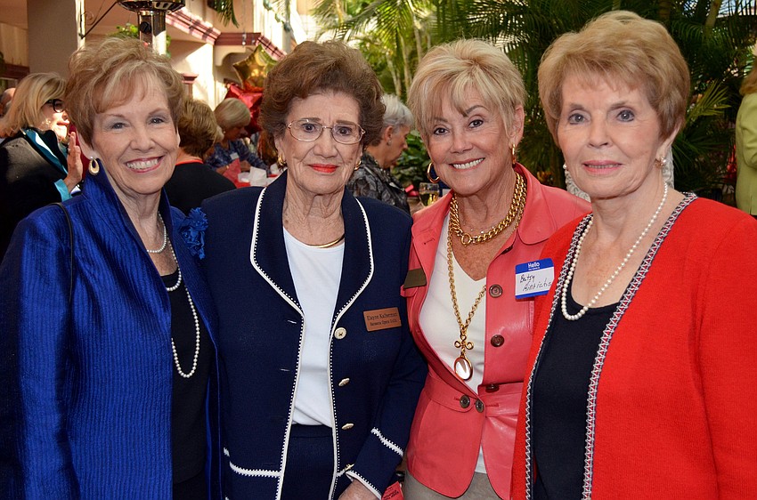 Dale Barrett, Elayne Kalberman, Jimmye Reeves and Betsy Hinrichs