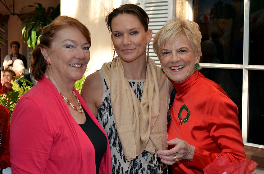 Olivia Swaan, Saskia Swaan and Lee Dougherty Ross