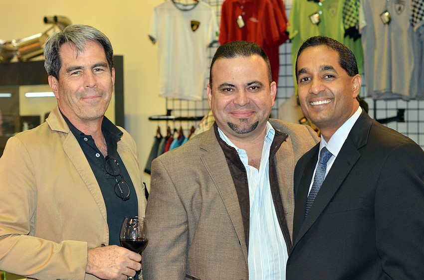 Peter Colliard, Fabio Ruit and Ramesh Singh