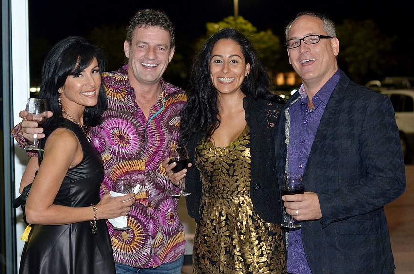 Nora and Andrew Guenther with Monica and Joe Argentine