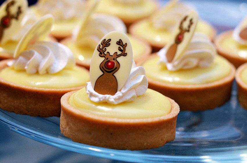 A dessert buffet was one of the many attractions at Christmas in Candyland.