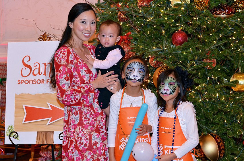 Linda, Elan, Esme and Mischa Doan