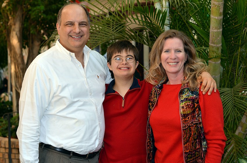 Mike, Andrew and Karen Feduccia