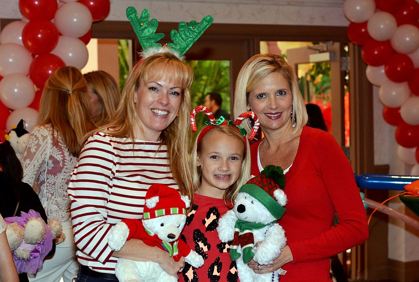 Susan Jones with Morgan and Michelle Butler