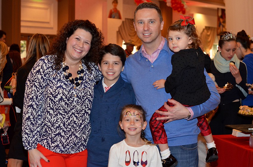 Bianca, Addison, Reese, Richard and Hadley Lawrence