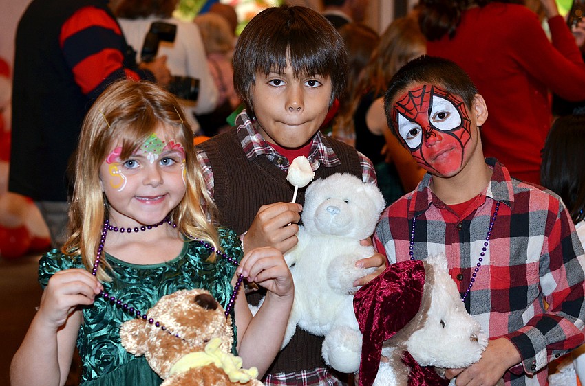 Juliette Morgan with Christian and Logan Willmore