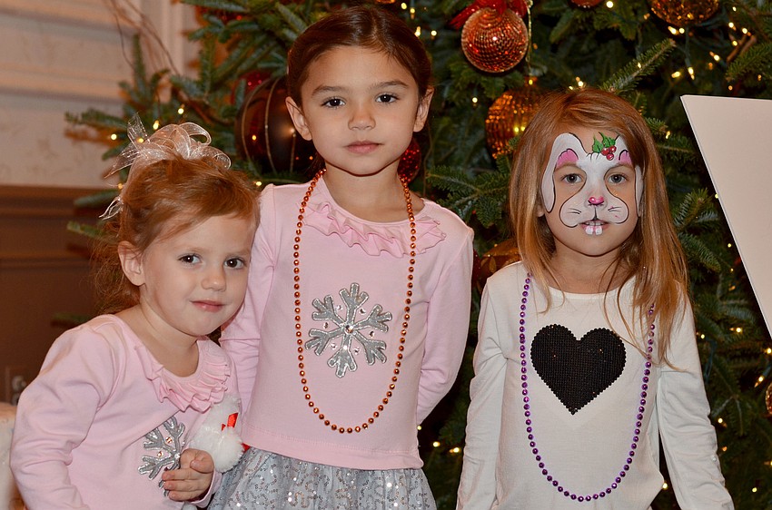 Arria and Amara Oliva with Samantha Chessler